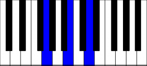 G major piano chord